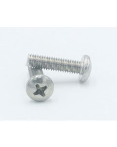 Stainless Steel 10/32 x 3/8 Phiilips Button Head Screws