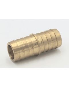 Parker brass 3/4" barb to barb mendeer fitting