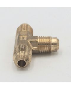 Parker brass 1/4" flare to flare tee fitting