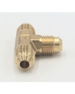 Parker brass 5/16" flare to flare tee fitting