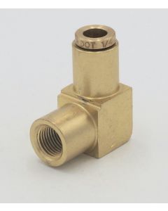 Eaton brass 90 degree female elbow 1/4" tube to 1/8" pipe fitting