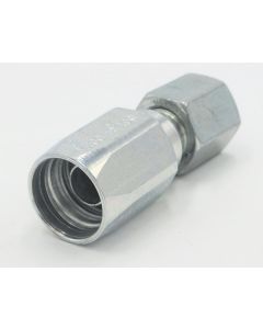 Steel parker sae 5/8" - 1/2" swivel straight fitting