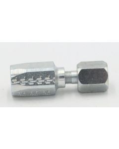 Steel straight 3/16" swivel fitting