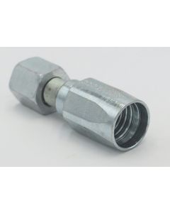 Steel parker sae 13/32" - 1/2" swivel straight fitting