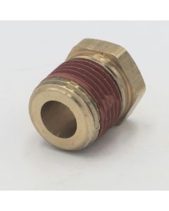 Parker brass 1/2" female to male 1/8" reducer coupling fitting