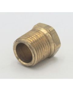 Parker brass male 1/2" hex head plug fitting