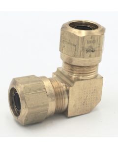 Parker brass pneumatic 90 degree 5/8" union elbow fitting