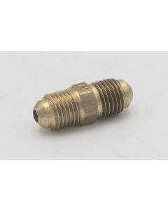 Parker brass 1/8" flare union fitting