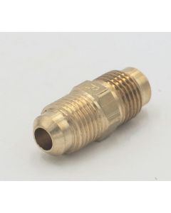 PARKER HANNIFIN BRAND Brass 5/16" flare union. Part No 42F-5