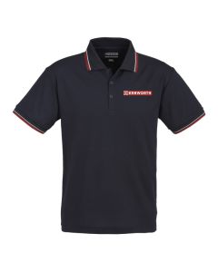 Men's Kenwoth Navy Stripe Polo.  PN: C-KEN1060