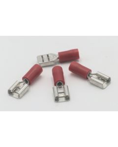 Narva red female 6.3 x 0.8 mm terminal blade