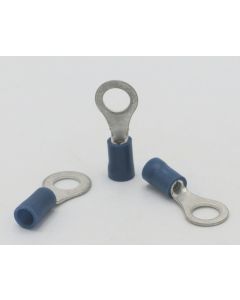 Narva 6.3 mm blue terminal ring