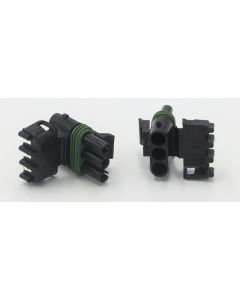 Narva 3 way male waterproof connector housing