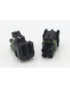 Narva 4 way male waterproof connector housing