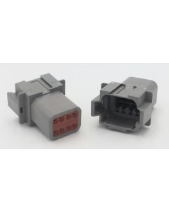 Narva 8 way female deutsch connector housing