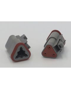 Narva 3 way male deutsch connector housing