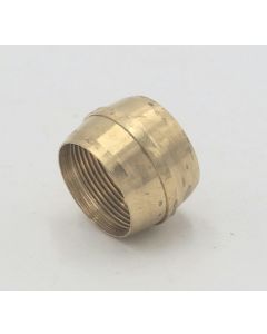 Parker brass d.o.t. compression 1/2" olive sleeve fitting