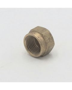 Parker brass d.o.t. compression 1/4 nut