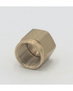 PARKER HANNIFIN brass D.O.T. 3/8" compression nut. Part No 61NTA-6