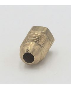 Parker brass 1/4" flare seal plug fitting