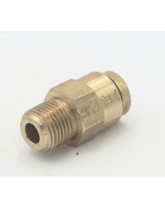 Parker brass pneumatic 1/4" push to connect tube fitting