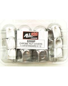 ALLRIG BRANDED Nut covers to suit 1¼ Inch wheel nuts pack of 12. Part No 82008P