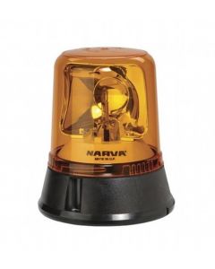 NARVA BRAND Optimax rotating flange base beacon - amber. Part No 85650A