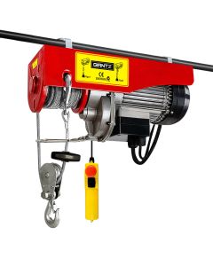 Giantz Electric Hoist Winch 125/250KG Cable 18M Rope Tool Remote Chain Lifting