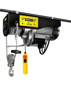 Giantz Electric Hoist Winch 400/800KG Cable 18M Rope Tool Remote Chain Lifting