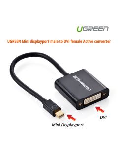 UGREEN Mini displayport male to DVI female Active converter (10448)