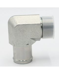 Steel 90 Deg Suction Hose Tail Fitting