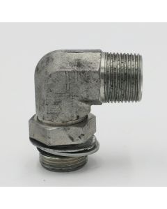 Steel Plated 90 Deg BSPP x BSPT Control Valve