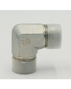 Steel BSPTM x BSPTM 90 Degree Elbow Fitting