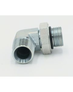 Hydraulic Fitting 3/4" BSP x 1/16" UNO 90 Degree - Part No. B22571217