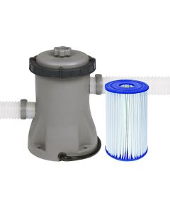 Bestway Pool Pump Cartridge Filter 330GPH 1249L/H Flowclear Filters Cleaner