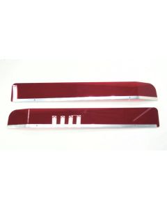 P4T BRAND Bug deflectors hood side red. Part No D301-T904-T950-102*