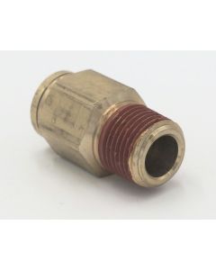 Brass pneumatic male abk 3/8 - m22 fitting