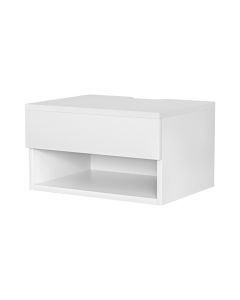 Artiss Floating Bedside Table Nightstand Drawer White