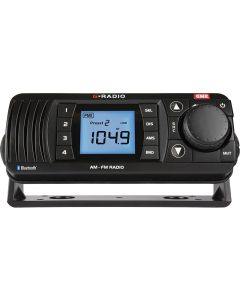 GME BRAND AM/FM Marine Radio with Bluetooth - Black. Part No GR300BTB