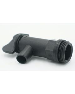 DRUM TAP Black plastic 3/4" to suit most 20L containers.