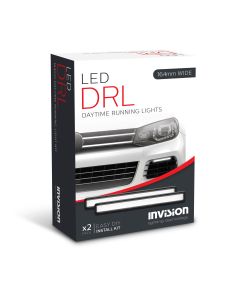 INVISION BRAND Led Daytime running lights kit 12/24V  length 164mm x depth 35mm x height 18mm. Part No NX310