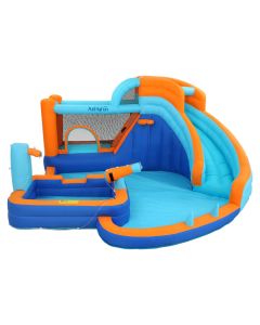 AirMyFun Kids Inflatable Pool Water Slide Park Jumping Castle Bounce 382X381CM