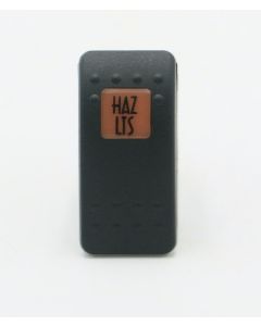 Hazard light rocker switch