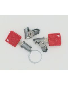 GENUINE KENWORTH Lock set, 5 cylinder-Ignition, doors and tool boxes. Part No K345-4616