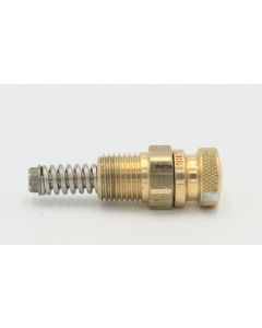 HALDEX BRAND ST-3 Pressure relief valve brass 150 PSI 1/4" pipe thread size. Part No KN31200 (x ref N1178AA AB8304 284142 ABC800350)