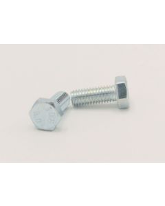 Zinc plated 8 x 20 mm hex bolt