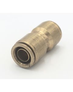 Brass pneumatic connector abk 16 mm union