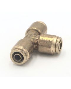 Brass pneumatic connector ABK 8 mm T Union