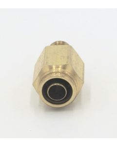 Brass pneumatic connector male abk 10 mm - 10 mm