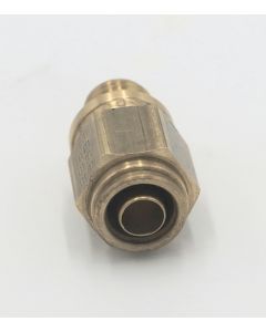 Brass pneumatic connector male abk 10 mm - 14 mm